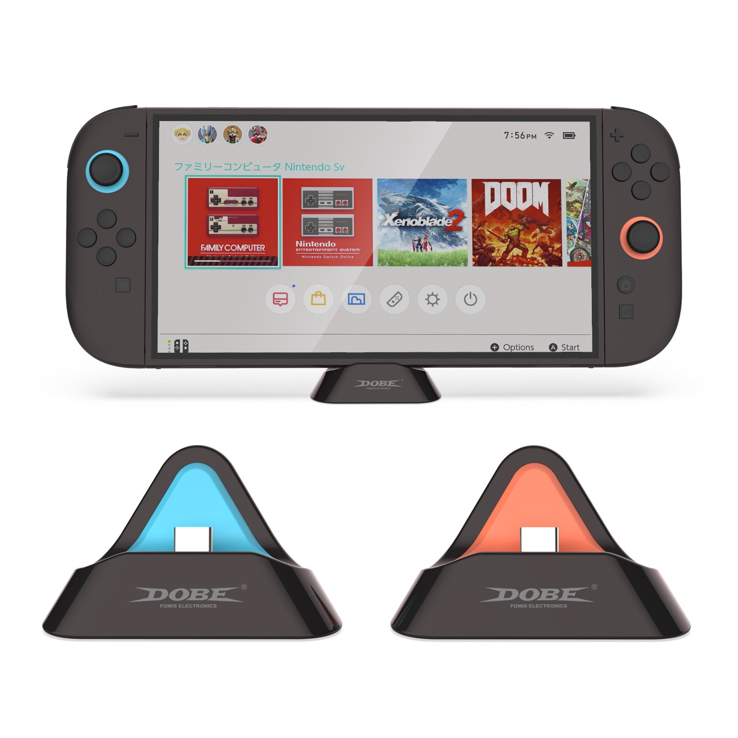 Charging Dock For N-Switch 2, Switch lite, Switch, Switch OLED