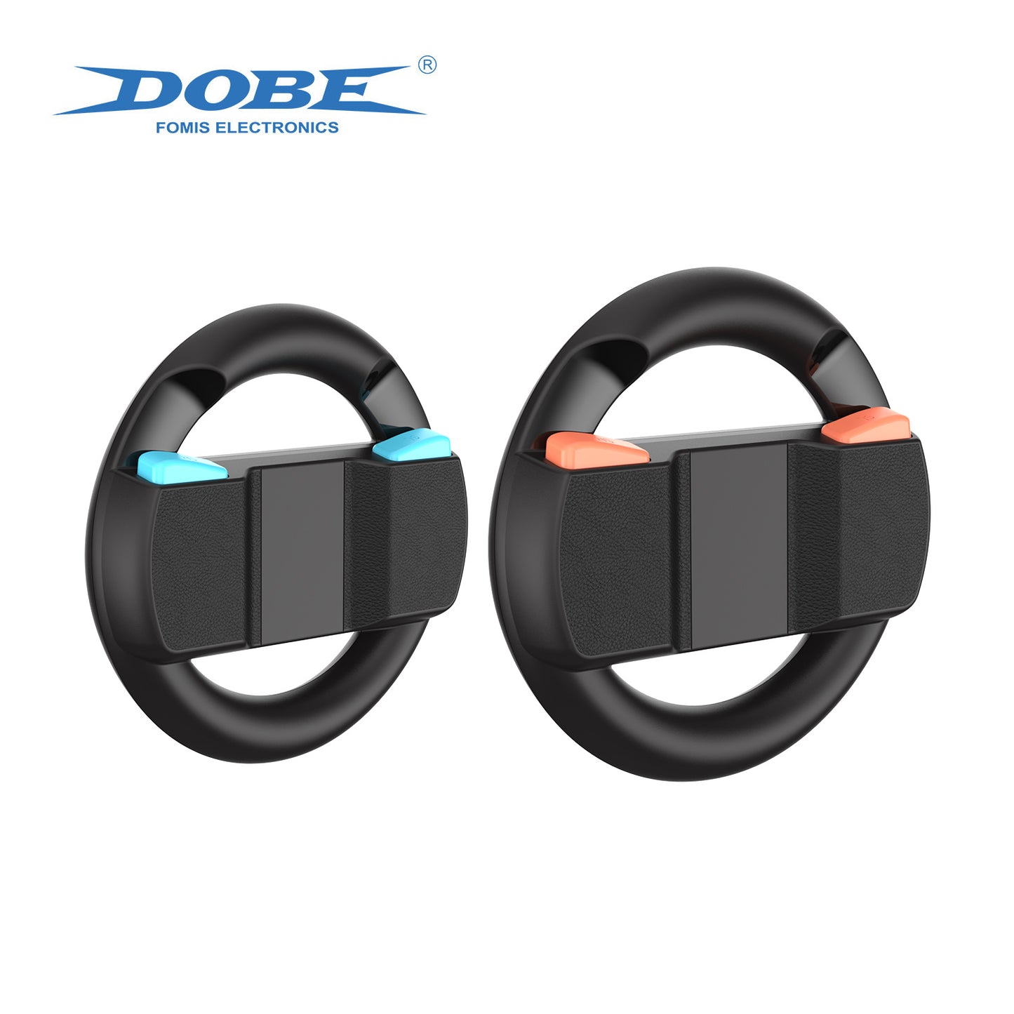 4-IN-1 Racing Steering Wheels and Hand Grips for Switch 2 Gamepad Handle, Left & Right Controller Bracket Stand Holder